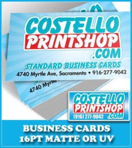 Sacramento Business Cards Sale
