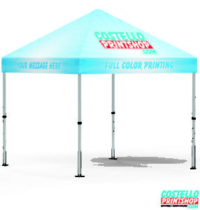 10x10 full color printed event tent sale 2020